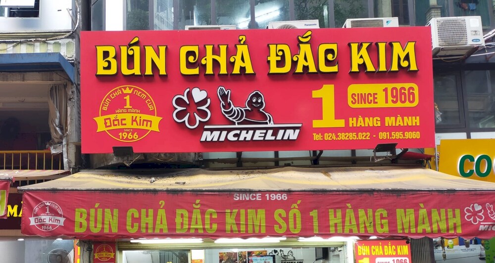 Bun Cha Dac Kim was awarded a Michelin star in 2023
